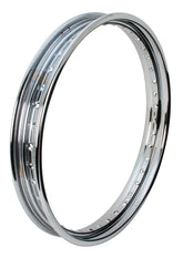 Custom Chrome 21×2.15"Chrome Drop Center Wheel Front Rim Replace For Harley #43662-80B 40 Hole